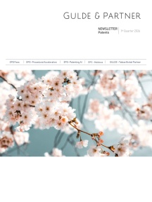 GULDE Newsletter Patents Q1 2026