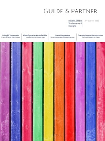 GULDE Newsletter Trademarks & Designs Q3 2025